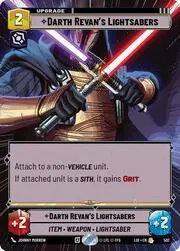 Darth Revan's Lightsabers