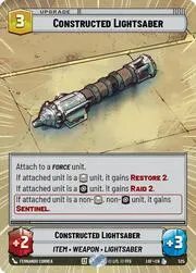 Constructed Lightsaber