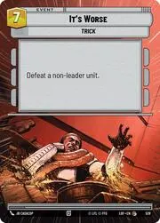 It's Worse