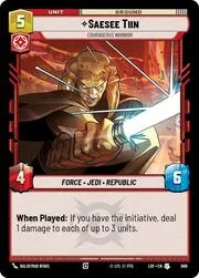 Saesee Tiin - Courageous Warrior