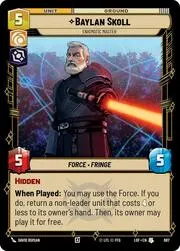 Baylan Skoll - Enigmatic Master