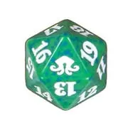 Eldritch Moon: D20 Die (Green)