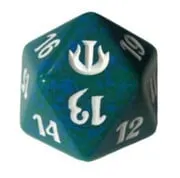 Journey into Nyx: D20 Die (Green)
