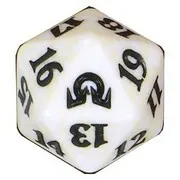 Shadows over Innistrad: D20 Die (White)