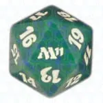Green Magic 2011 D20 Die