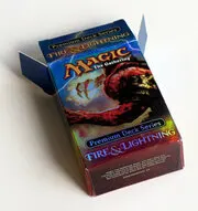 Premium Deck Series: Fire & Lightning: "Flames of the Blood Hand" Card Box