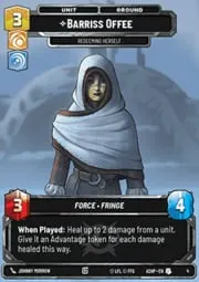 Barriss Offee - Redeeming Herself