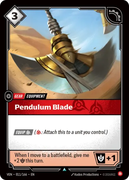 Pendulum Blade