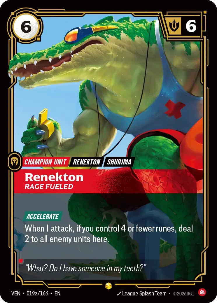 Renekton - Rage Fueled