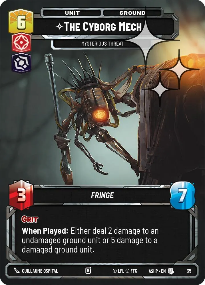 The Cyborg Mech - Mysterious Threat