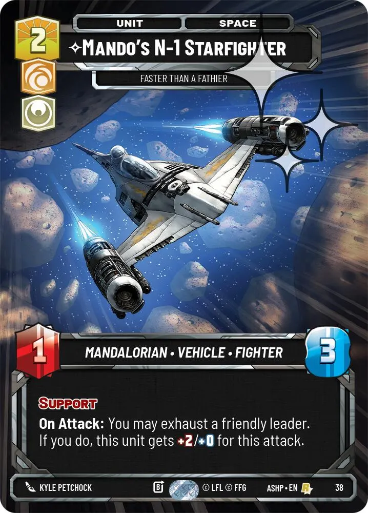 Mando's N-1 Starfighter - Faster than a Fathier