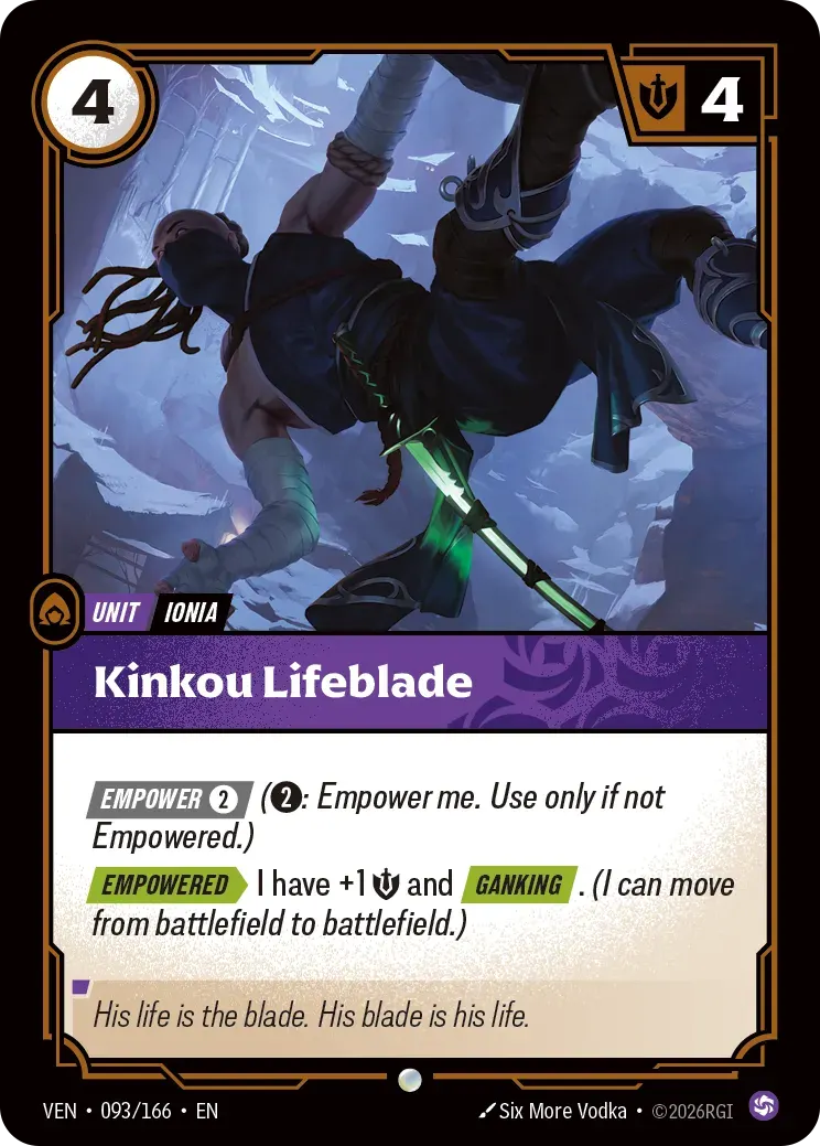 Kinkou Lifeblade