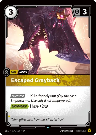 Escaped Grayback