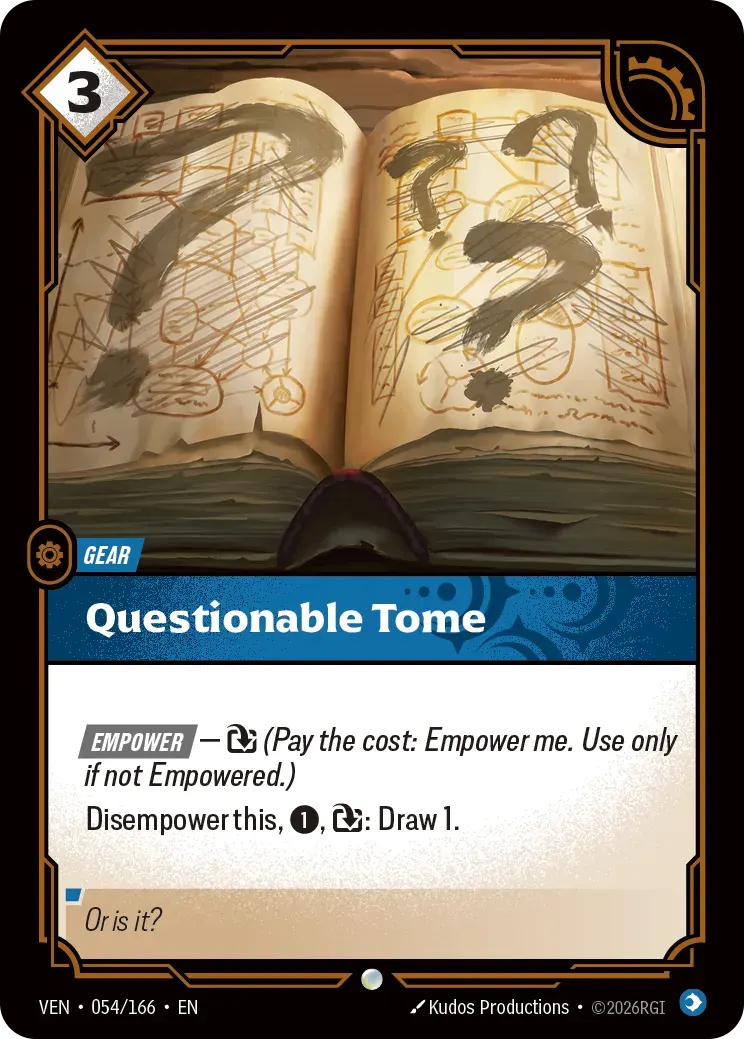Questionable Tome