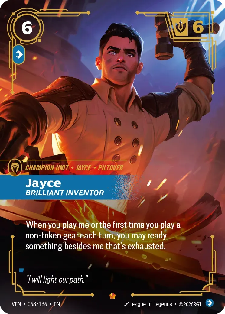 Jayce - Brilliant Inventor