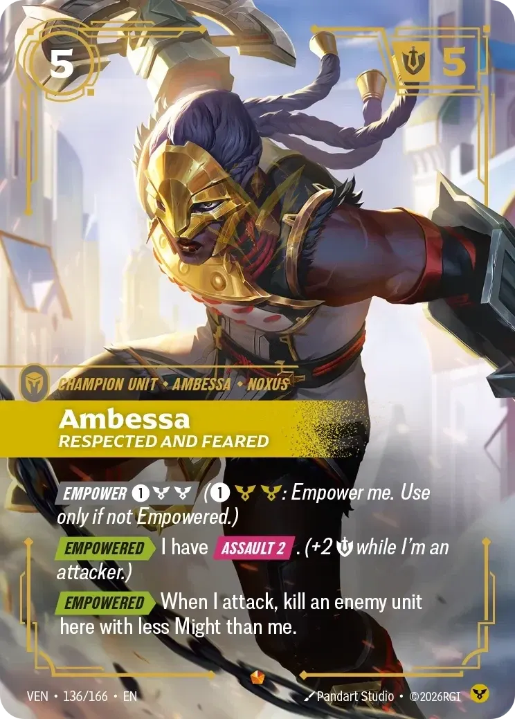 Ambessa - Respected and Feared
