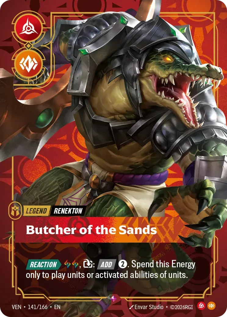 Renekton - Butcher of the Sands