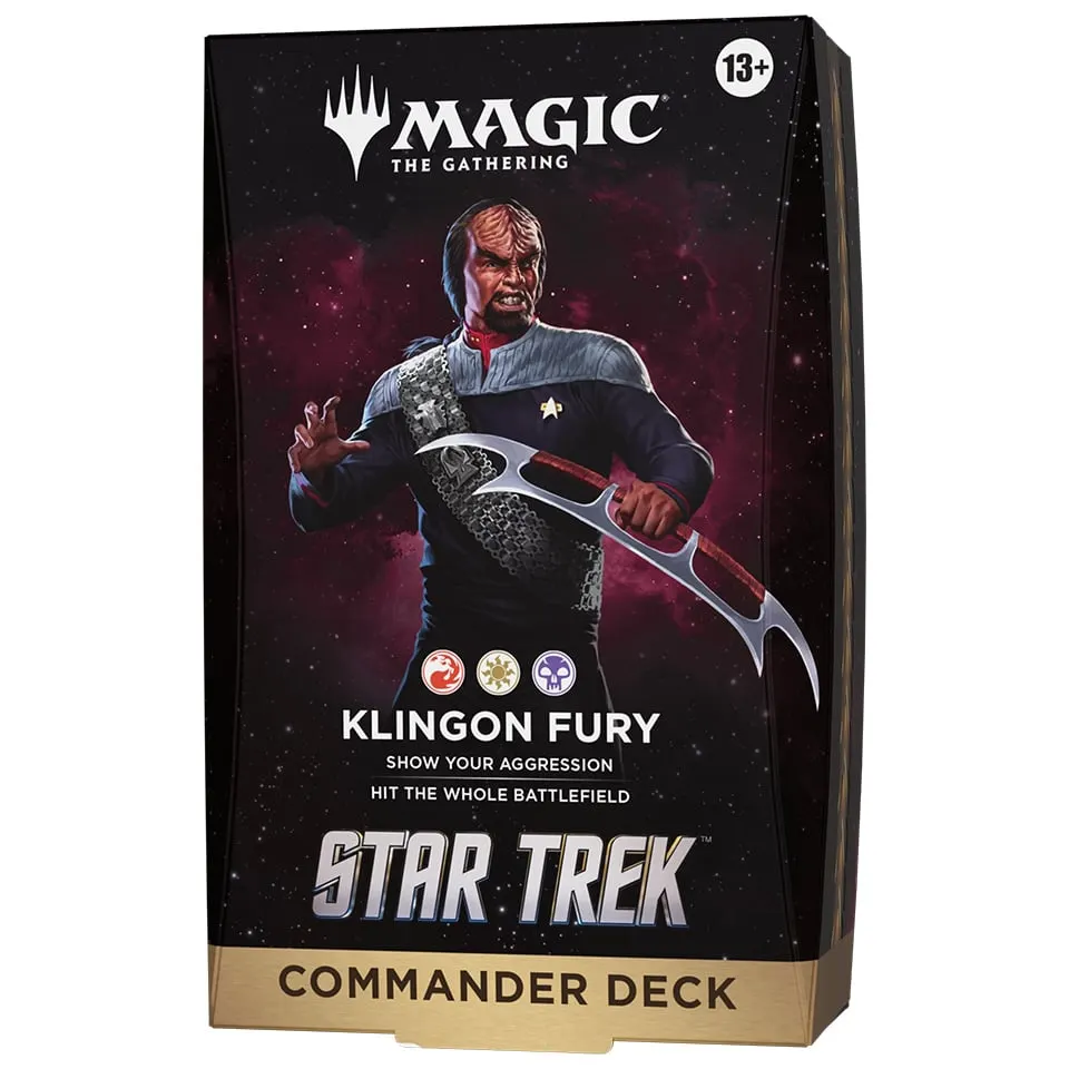 Star Trek | "Klingon Fury" Commander Deck