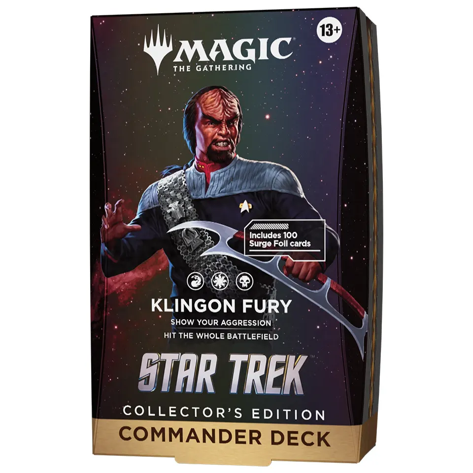 Star Trek | "Klingon Fury" Collector's Edition Commander Deck