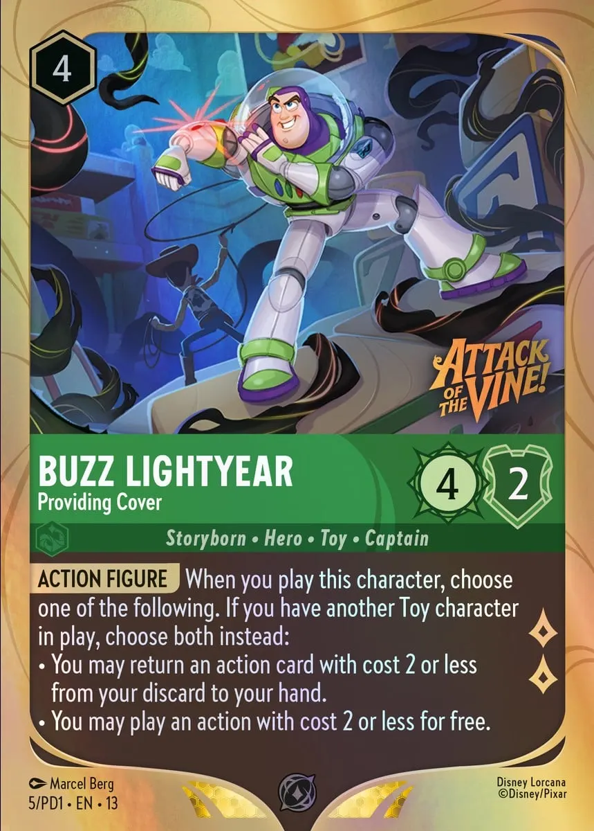 Buzz Lightyear – Providing Cover