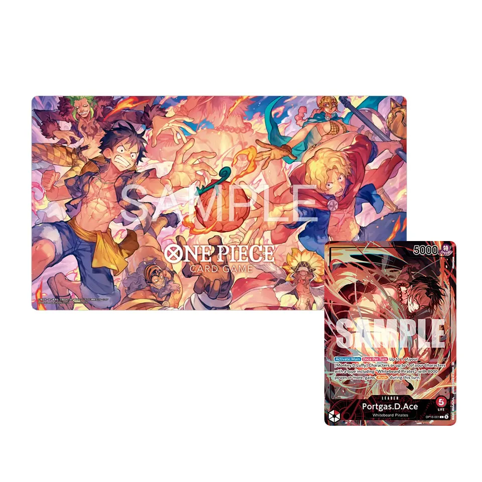 Official Playmat - Flame-Flame Fruit Coliseum Edition Bundle