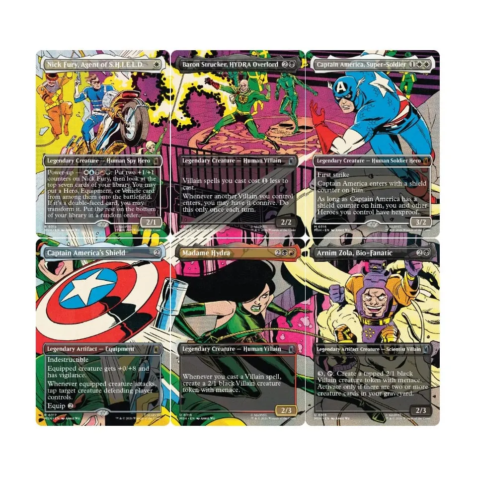 Marvel Super Heroes: "Cap Versus HYDRA" Scene Set
