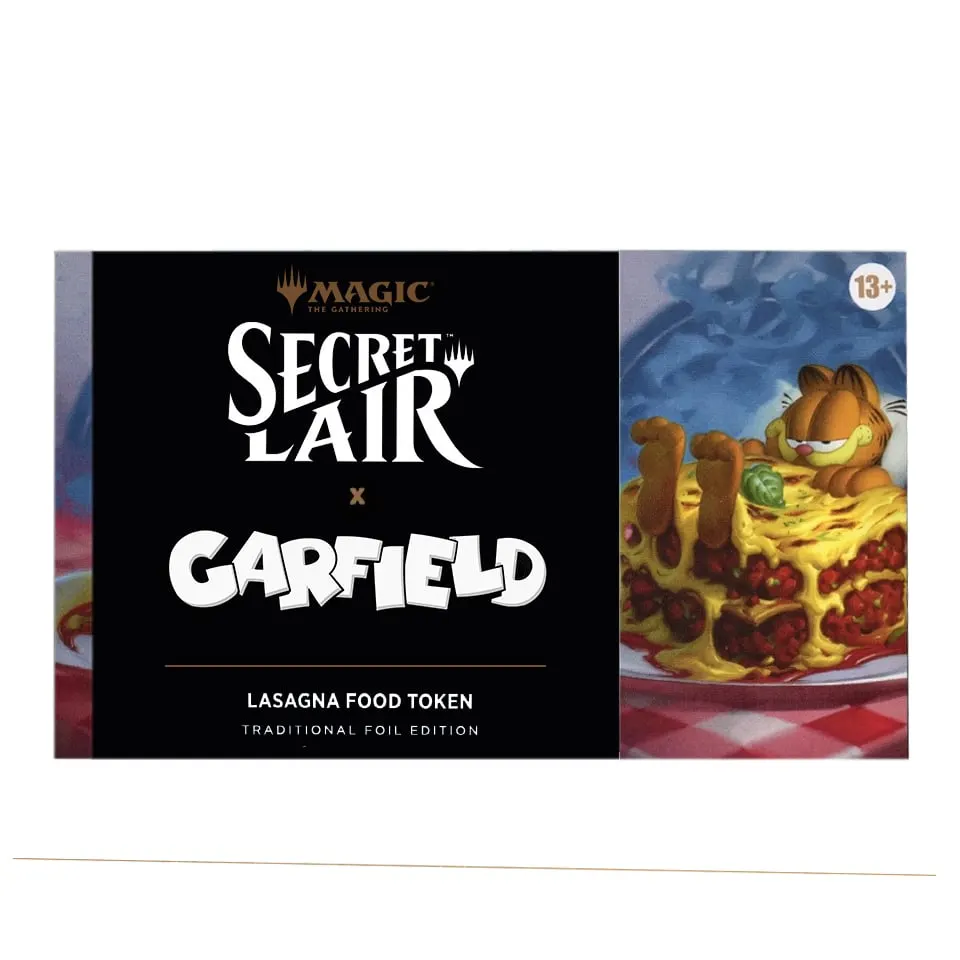 Secret Lair x Garfield: Lasagna Food Token