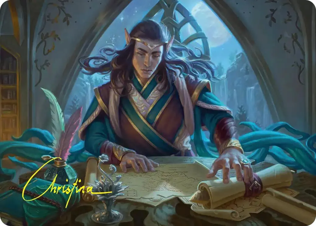 Art Series: Elrond, Moon-Reader