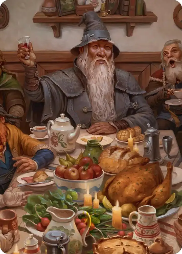Art Series: Gandalf, Party Guest