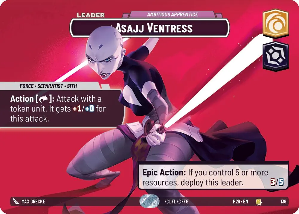 Asajj Ventress - Ambitious Apprentice