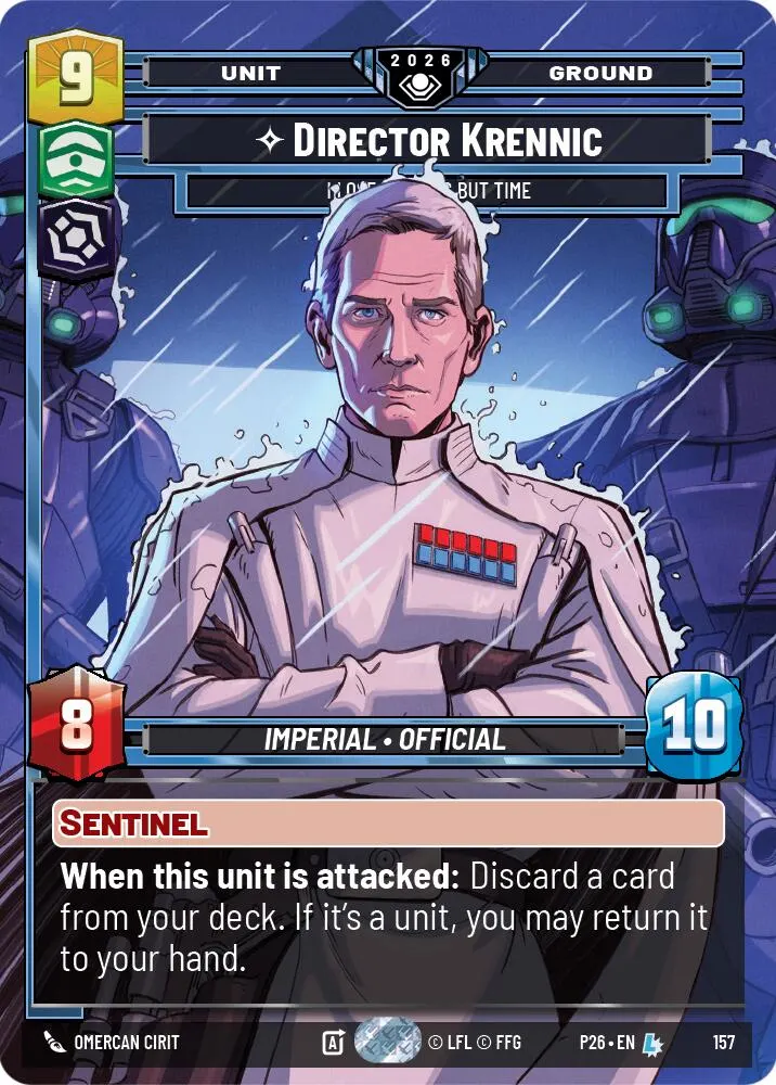 Director Krennic - I Lose Nothing But Time