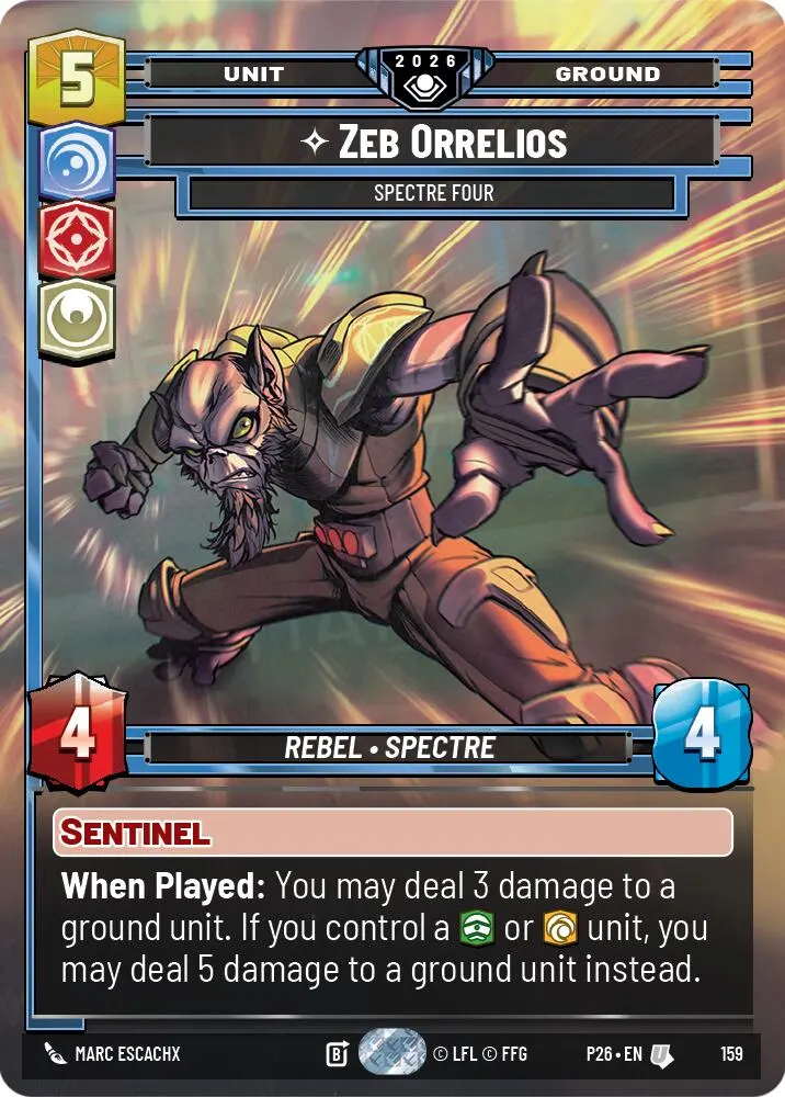 Zeb Orellios - Spectre Four