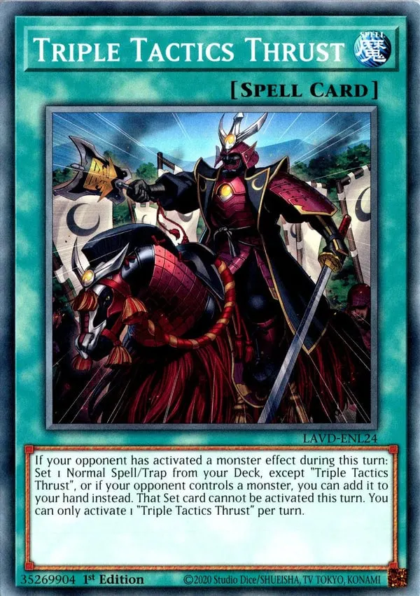 Triple Tactics Thrust