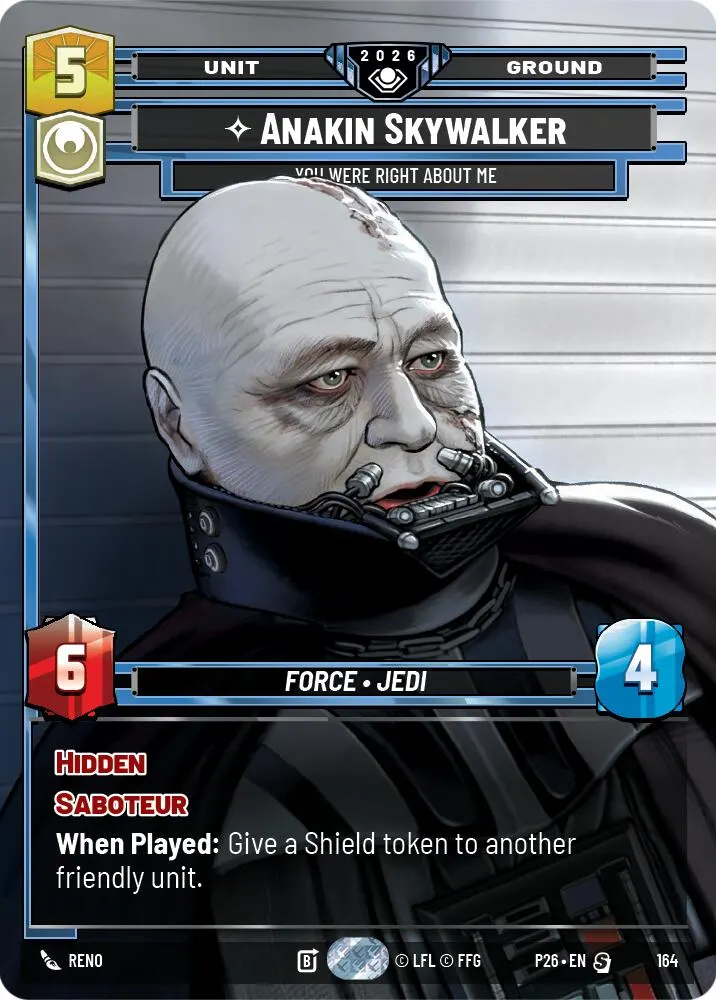 Anakin Skywalker - You Were Right About Me