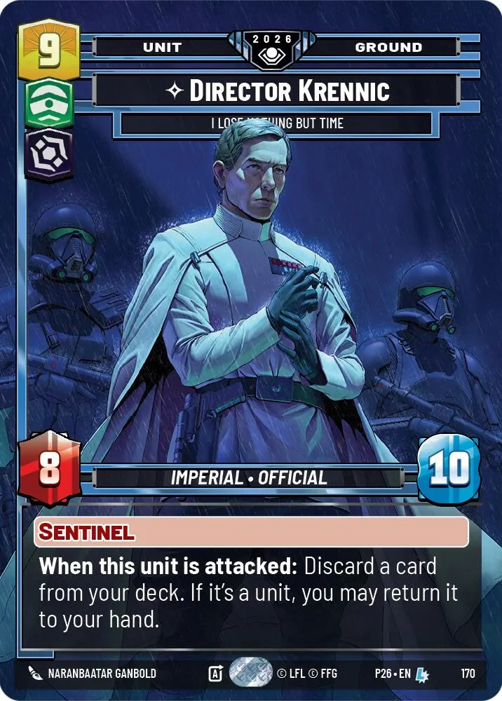 Director Krennic - I Lose Nothing But Time