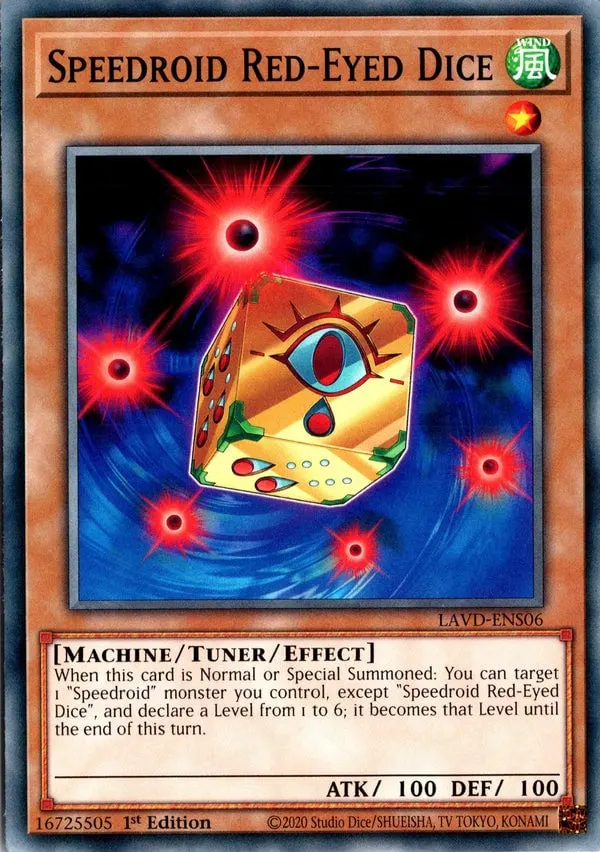 Speedroid Red-Eyed Dice