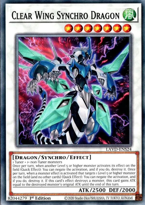 Clear Wing Synchro Dragon