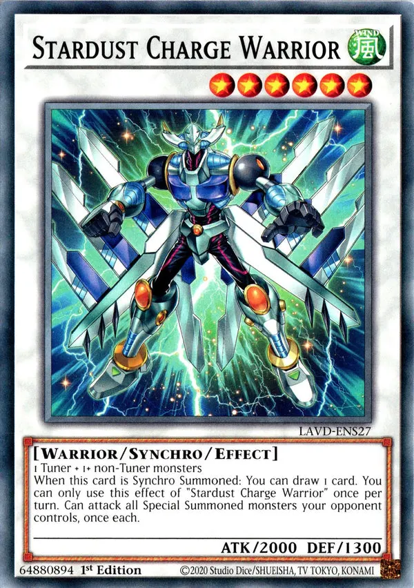 Stardust Charge Warrior