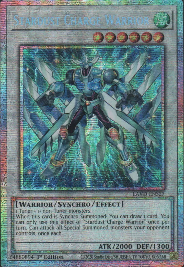 Stardust Charge Warrior