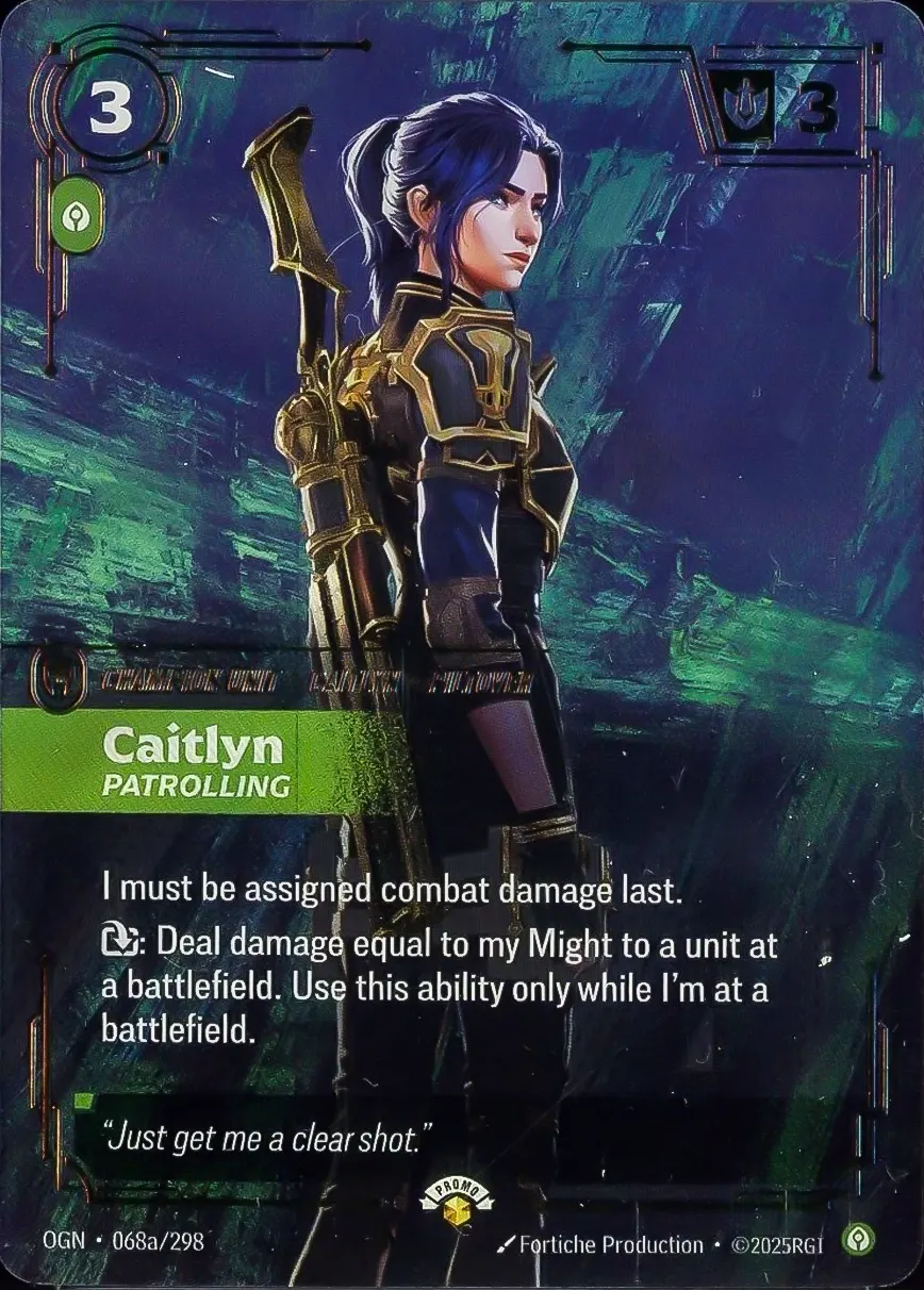 Caitlyn - Patrolling