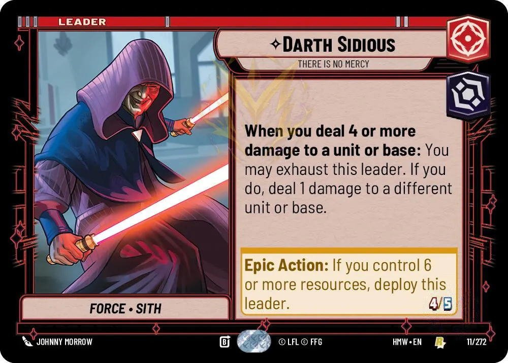 Darth Sidious - There Is No Mercy