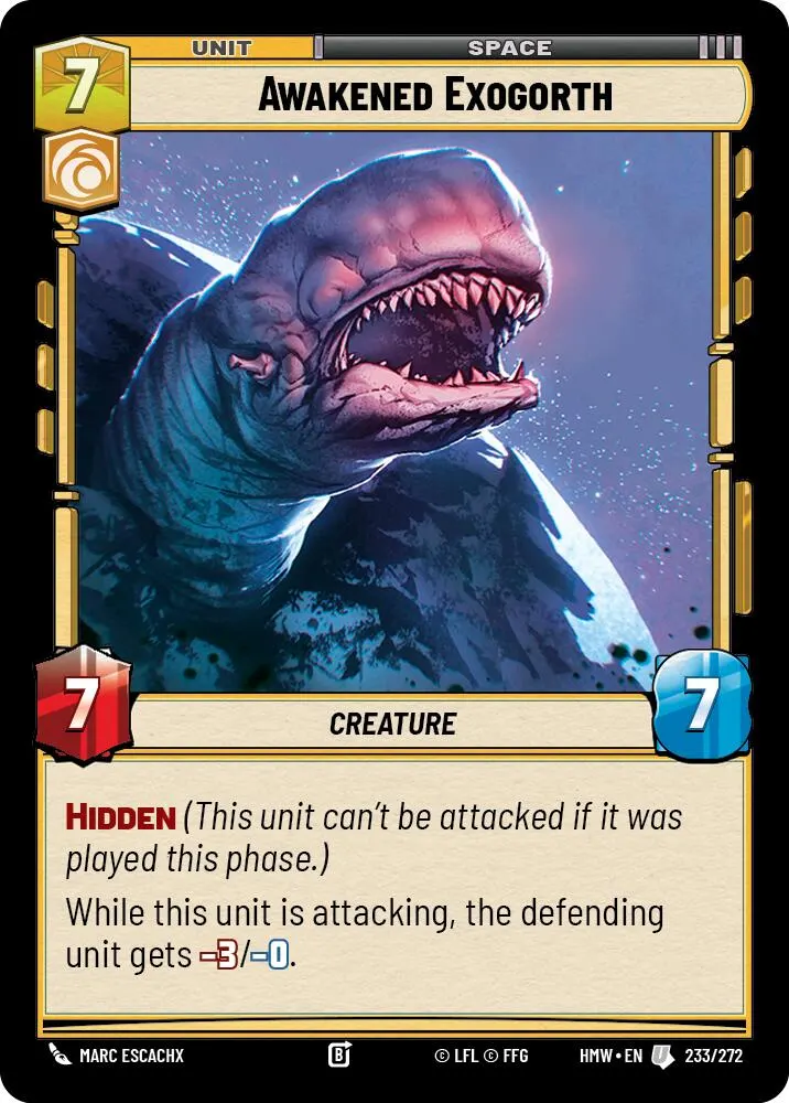 Awakened Exogorth