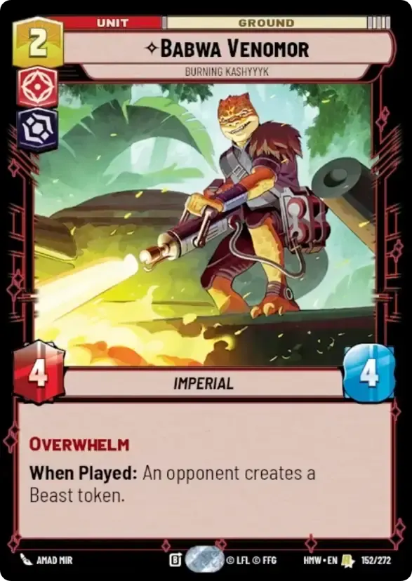Babwa Venomor - Burning Kashyyyk