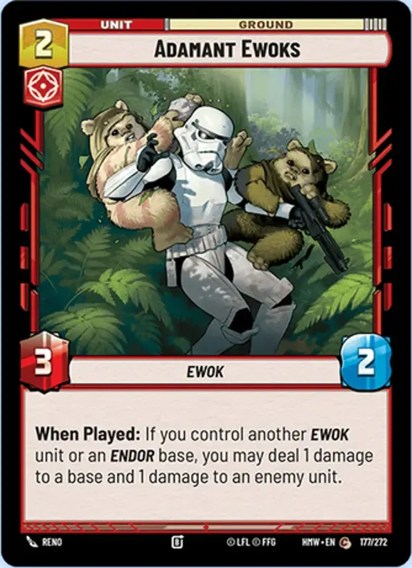 Adamant Ewoks