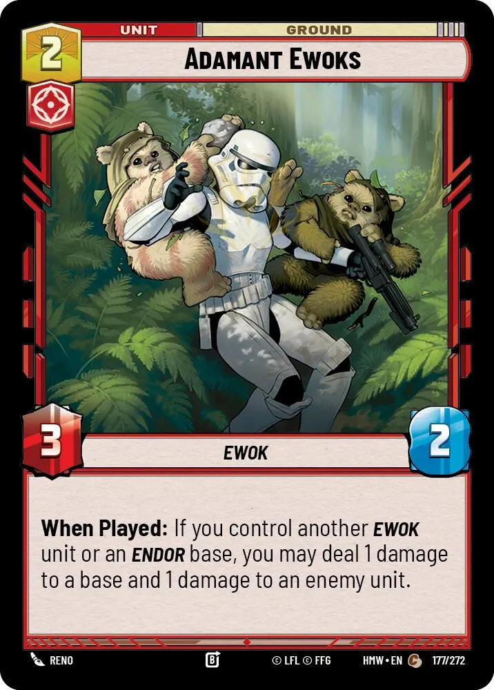 Adamant Ewoks