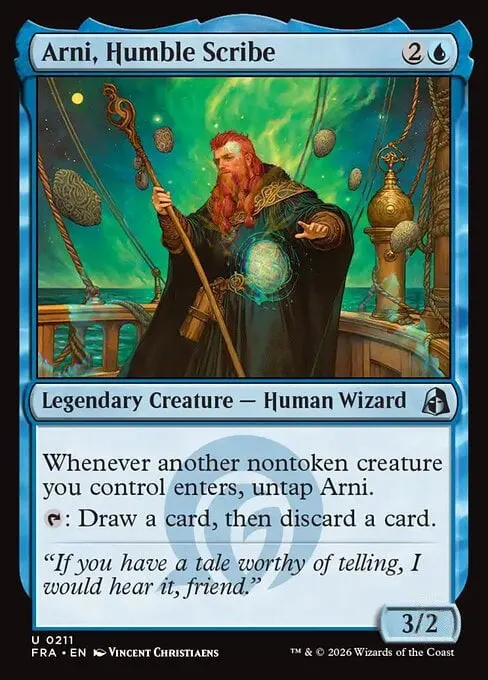Arni, Humble Scribe