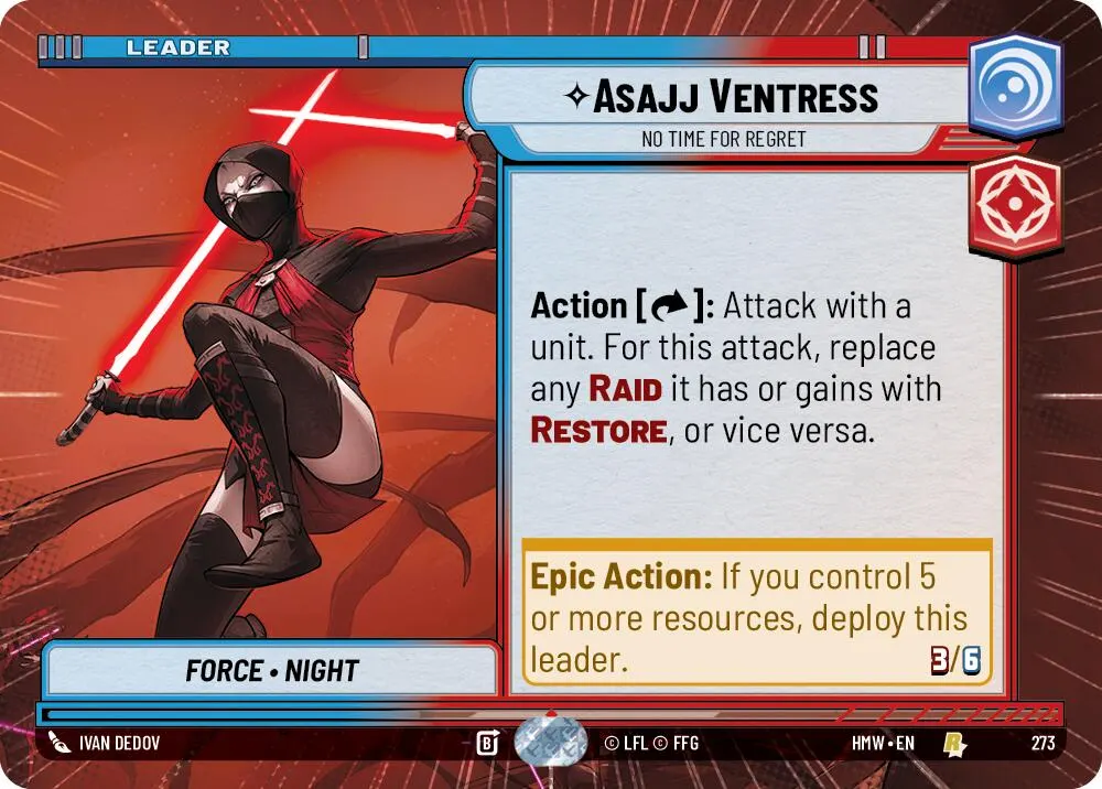 Asajj Ventress - No Time For Regret