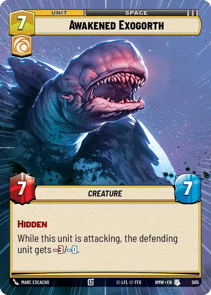 Awakened Exogorth
