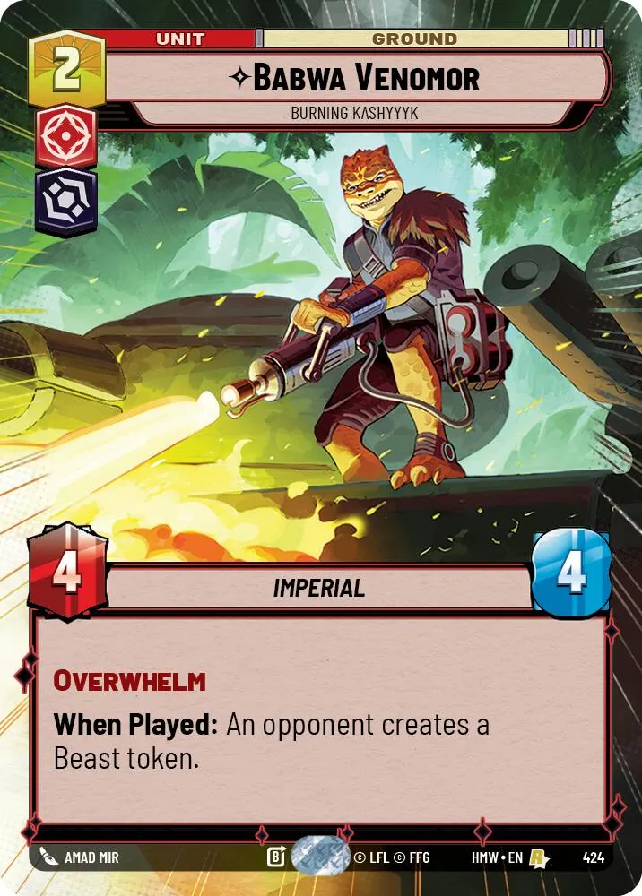 Babwa Venomor - Burning Kashyyyk