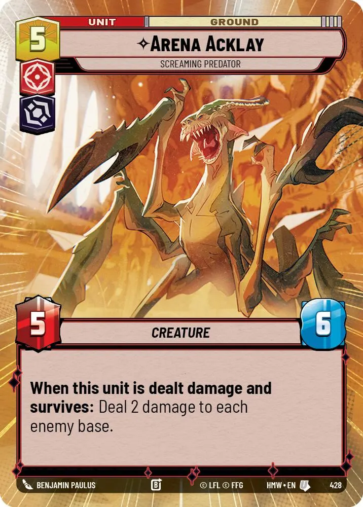 Arena Acklay - Screaming Predator